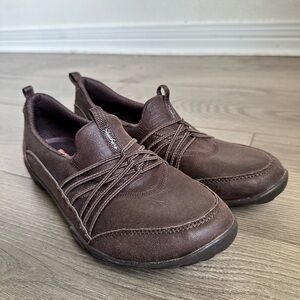 Women’s Brown Slip on Shoes